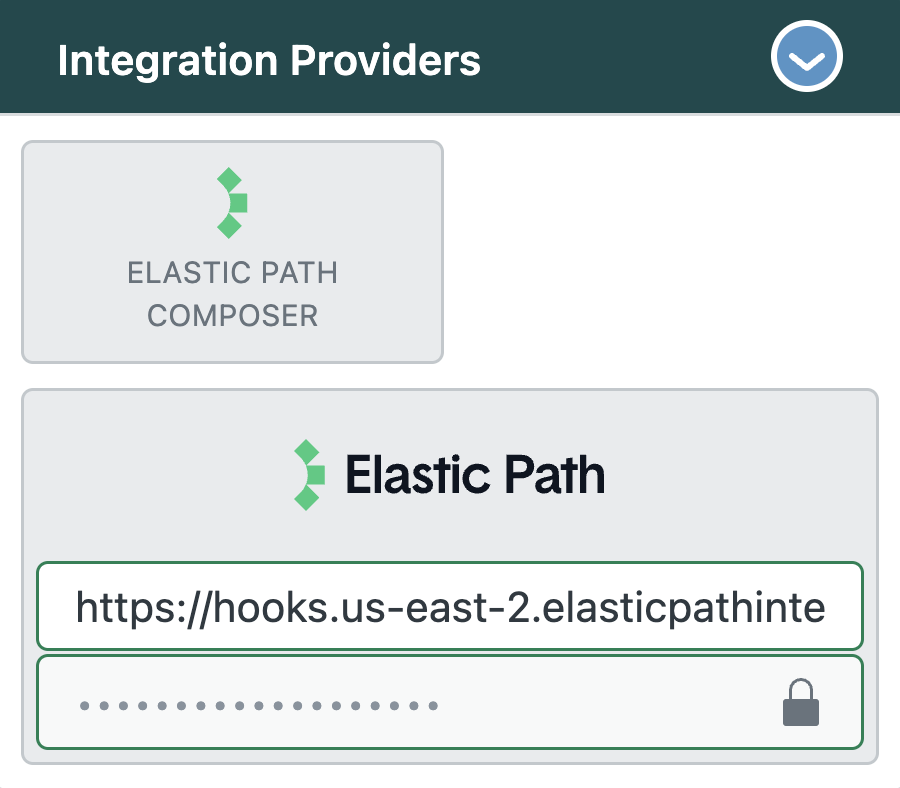 Elastic Path Composer: Provider Configuration