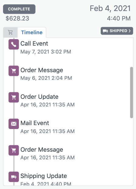 Order Timeline - WooCommerce