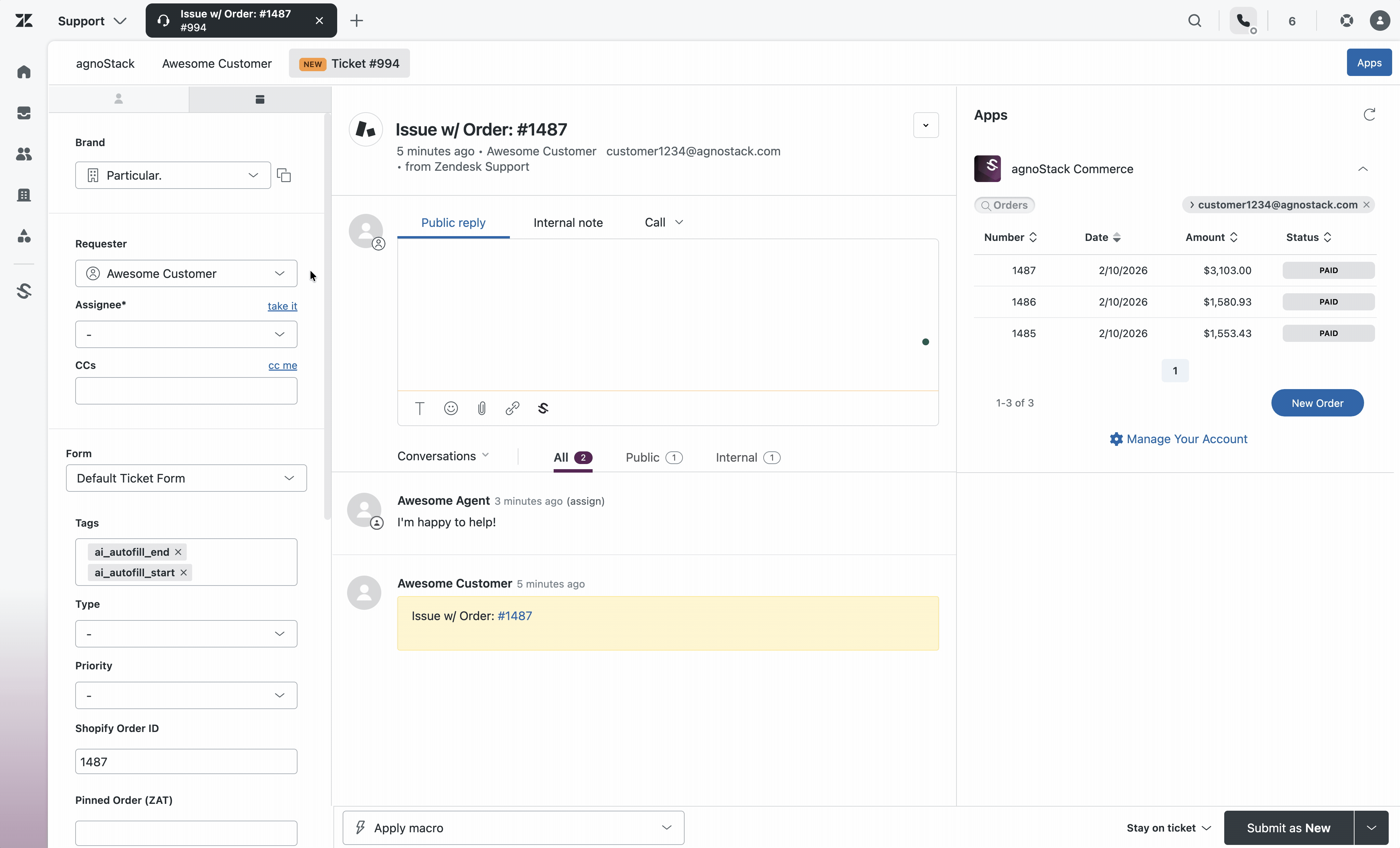 Reactive Ticket Updates Reactive Ticket Updates