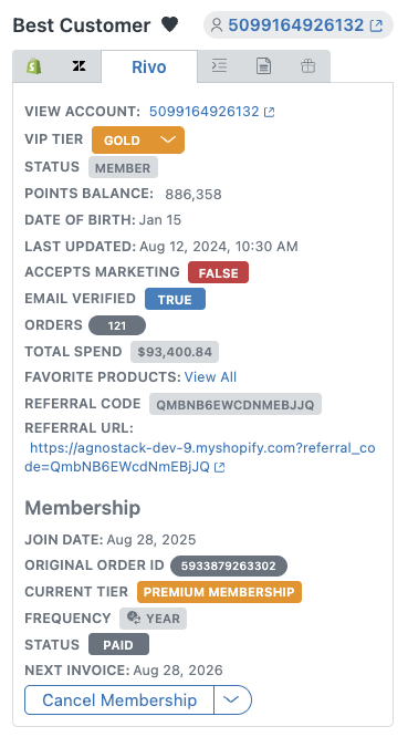 Rivo - Customer Insights