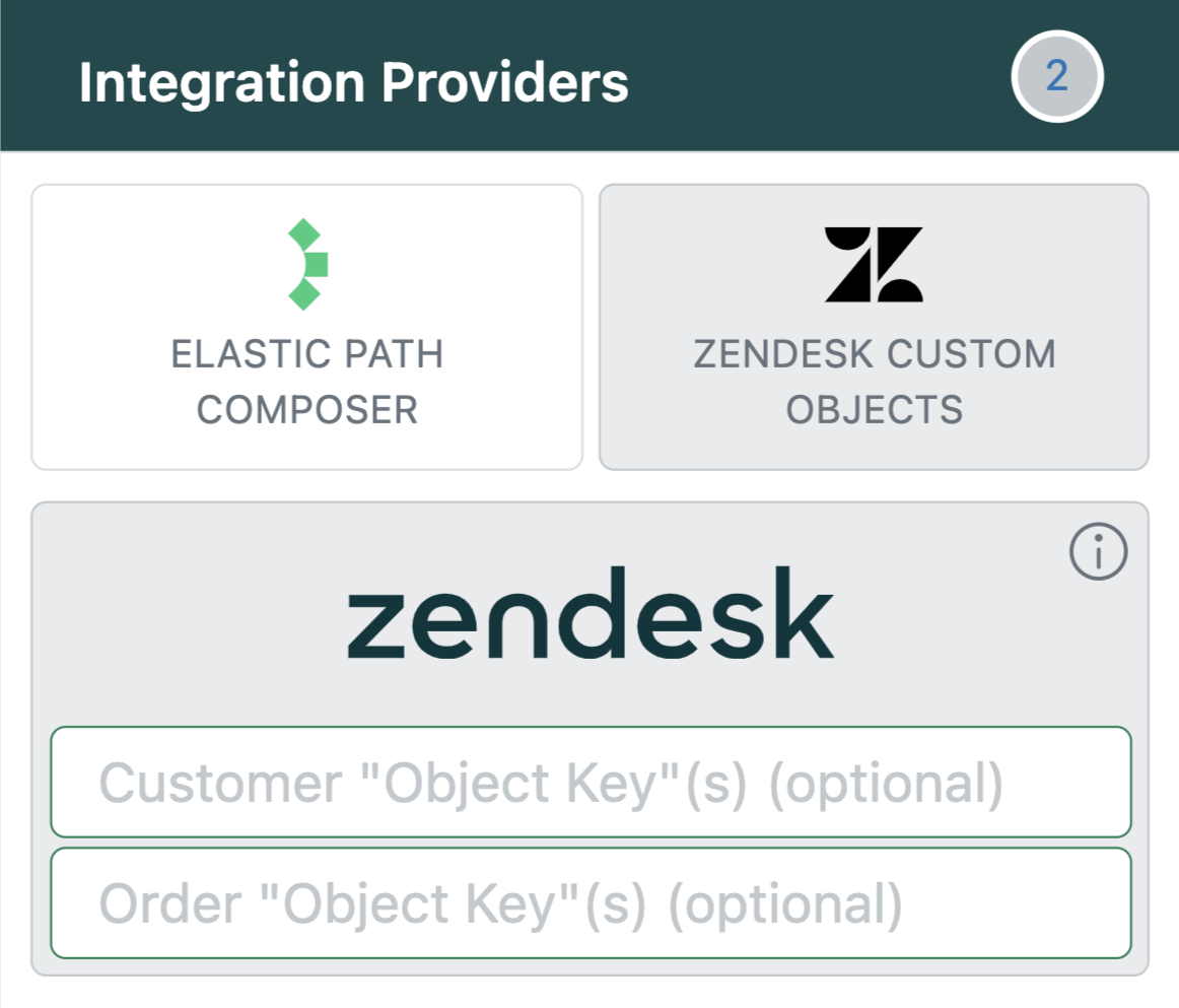 Zendesk Custom Objects: Integration Provider Configuration